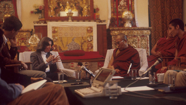 The Mind & Life Conference held at His Holiness the Dalai Lama's residence in Dharamsala, HP, India i 1987.