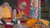 Lam Rim Teachings Continue - Tashi Lhunpo Monastery, Bylakuppe, Karnataka, India