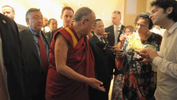 His Holiness the Dalai Lama Comments on His Meeting with President Obama